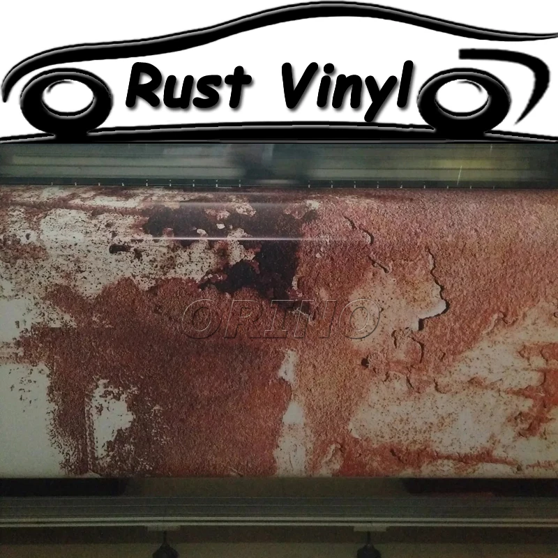 Heavy Rust Wrap Vinyl Rusty Car Vinyl Sticker Film Air Bubble Free