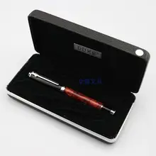 Duke Роскошная фарфоровая и птерокарпус якана шариковая ручка с оригинальной подарочной чехол 0,7 мм углеродного волокна металлических шариковых ручек