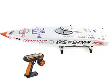 50″ G26IP1 26CC Engine Gas Remote Control RC Racing Boat Fiber Glass Monohull ARTR Almost Ready White