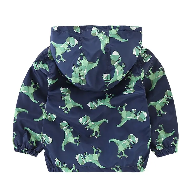 COOTELILI 80-120cm Kawaii Dinosaur Baby girls Clothes Fall Hoooded Kids Boys Jacket Breathable Children Outerwear & Coats (7)