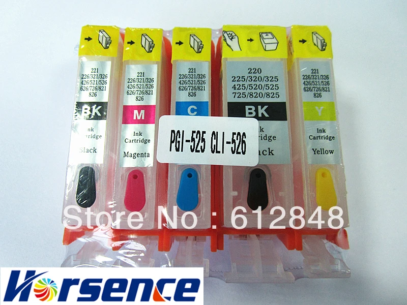 

PGI-520 Refillable ink cartridge For Canon iP3600 ip4600 ip4700 MP560 MP620 MP620B MP640 MP640R MP980 MP990 MX860 MX970 printer