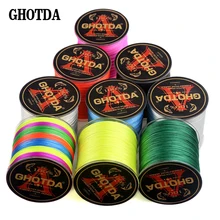 GHOTDA 4 Strands Weaves 500M Extreme Strong Japan Multifilament PE 4 Braided Fishing Line