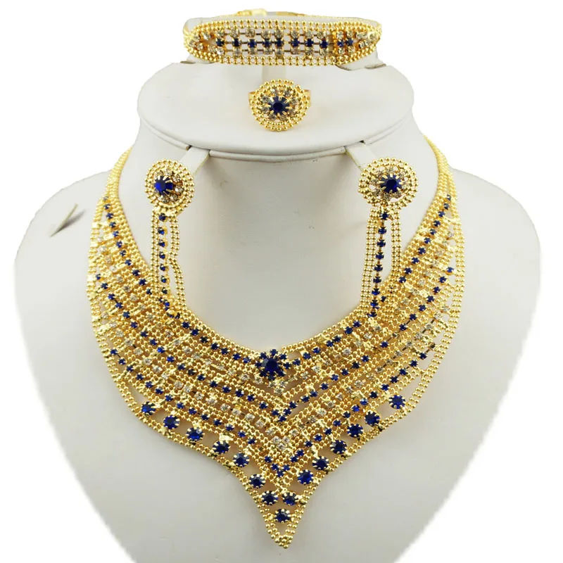 Волна дизайн большой африканский костюм Ювелирные наборы Новое поступление ожерелье набор Свадебная мода высокое качество серьги браслет ... Волна дизайн большой африканский костюм Ювелирные наборы Новое поступление ожерелье набор Свадебная мода высокое качество серьги браслет ...