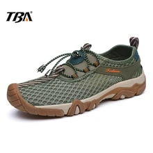 2017 TBA Men Breathable Mesh Sneaker hard-wearing Trekking Shoes for Men’s Trave Outdoor Lightwight Sneakers Hiking Shoe