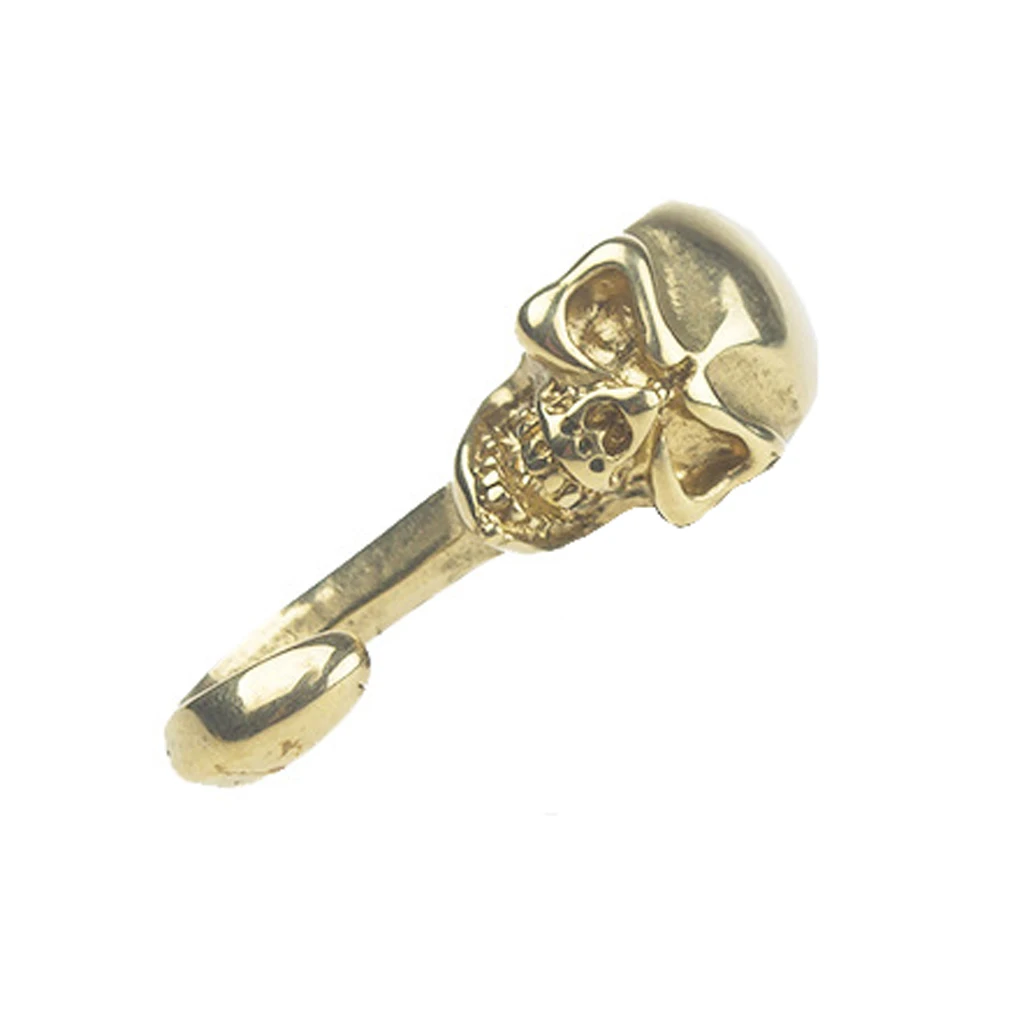 Skull S Hook Clasp -DIY Necklace Bracelet Connector Findings Leather Craft