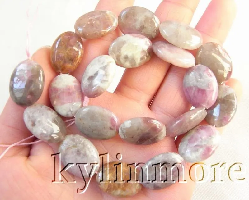 

13x18mm Pink Crystal Oval Beads 15.5
