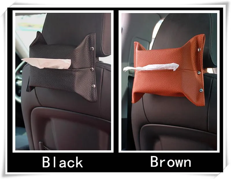 Автомобильный Стайлинг Высокое качество кожаный автомобильный брелок коробка для салфеток Сумки для сиденья LOEN bmw e46 audi a3 a4 nissan qashqai mini cooper hyundai