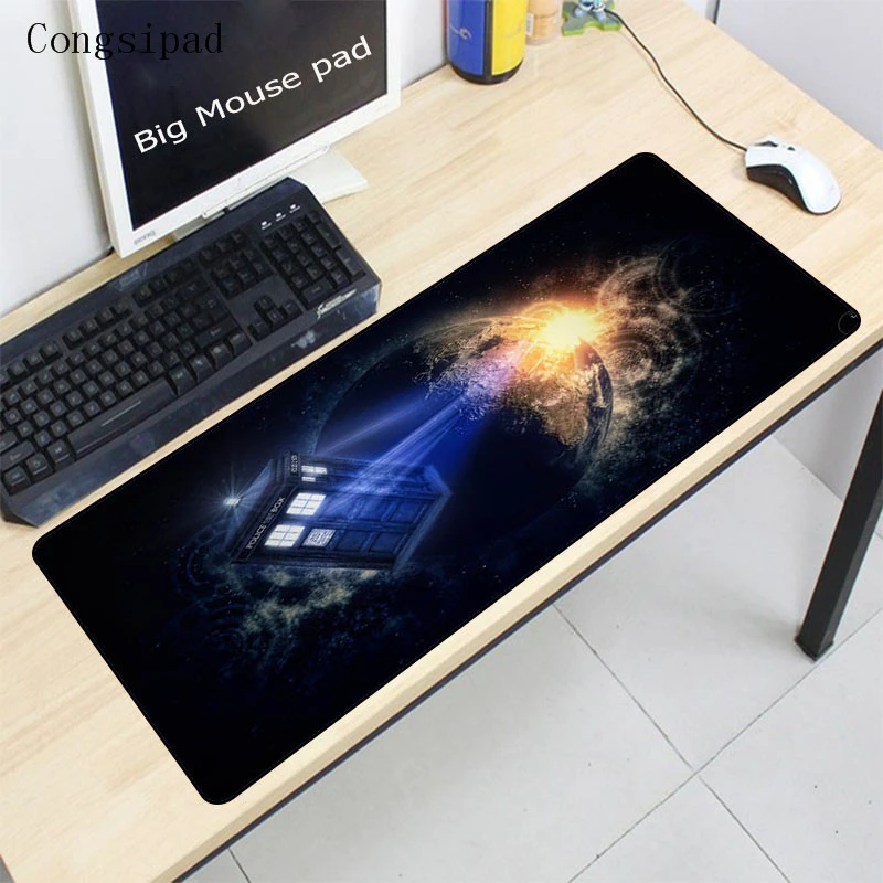 congsipad doctor who rubber large lock edge mouse mat desk mats big mousepads gaming xl for csgo dota speed office work gaming mouse pads aliexpress