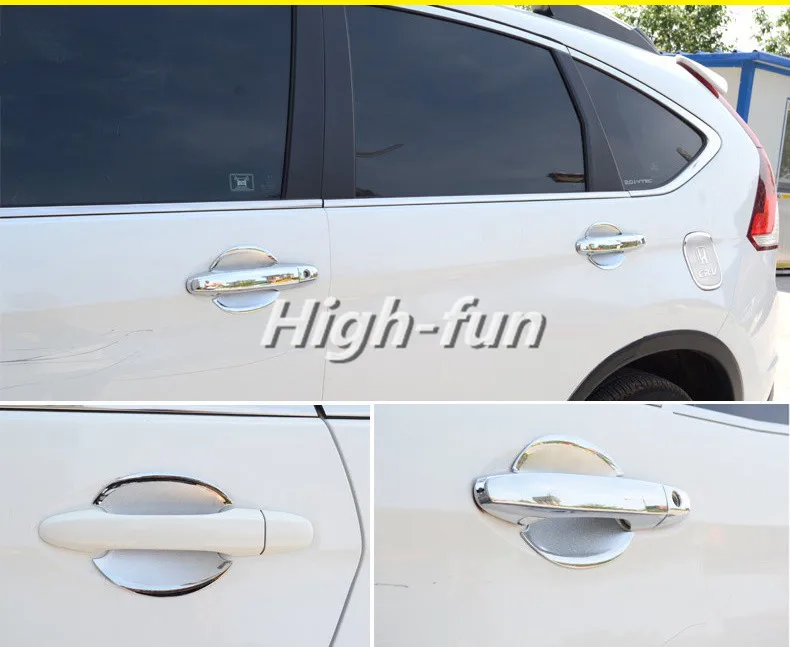 Для Honda CR V CRV 2012 2013 2014 новая хромированная дверная ручка + чаша чаши крышки отделка