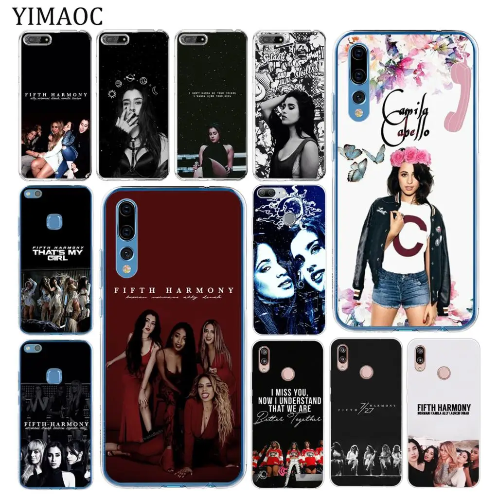 

YIMAOC Camila Cabello Fifth Harmony Soft Silicone Case for Huawei P30 P20 Pro P10 P9 P8 Lite 2016 2017 P smart Z 2019 Cover