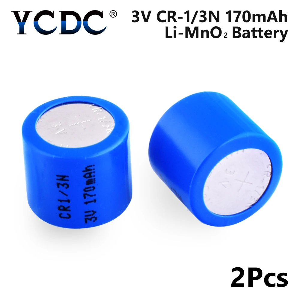 Комплект из 2 предметов 3V CR1/3N CR 1/3N ячейка литиевой батареи 160 170 мА/ч 2L76 CR11180 DL1/3N 5008LC