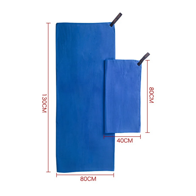 2PCS soft quick dry Beach towels With Bag Larger Size Microfiber travel Sport towel Set for Gym Swimming yoga travel Supplies