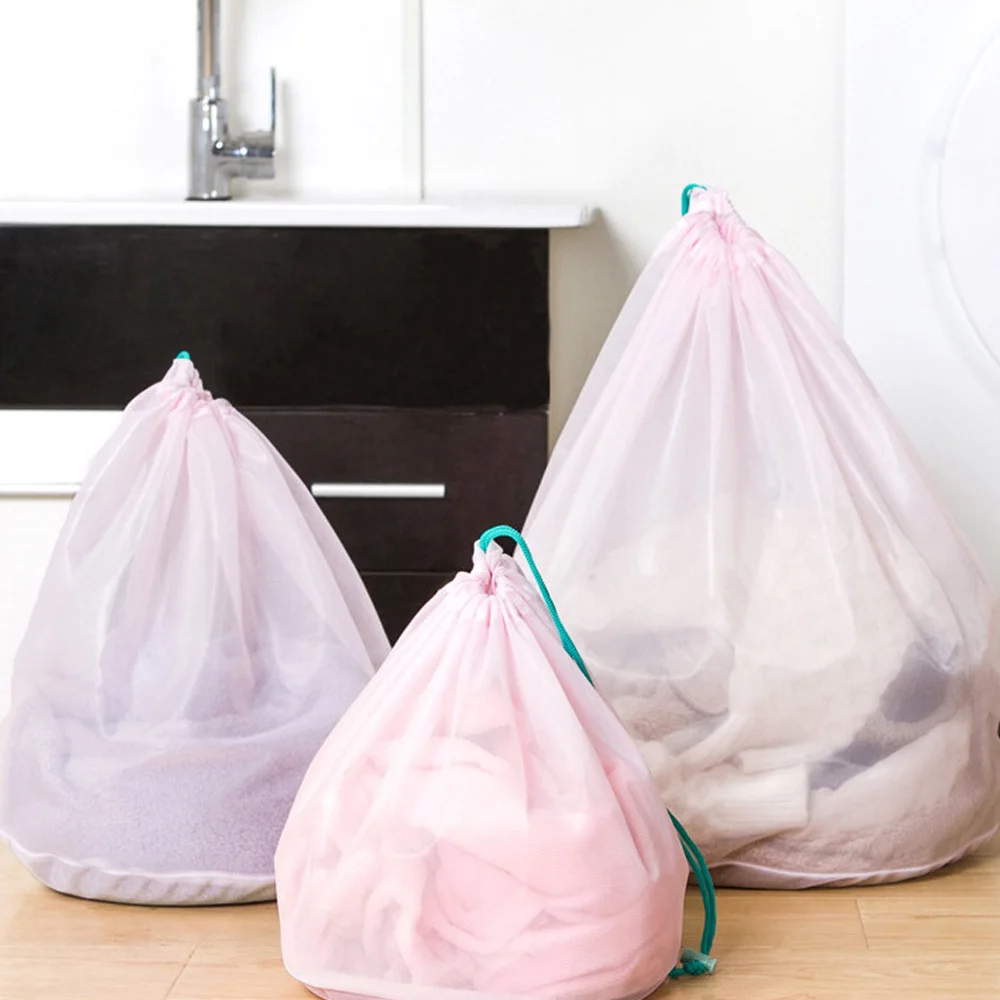 

3pc/Set Loose Mesh Laundry Bag Basket For Bra Underwear Clothes Lingerie Household Cleaning Tools Accessories Laundry Wash Care