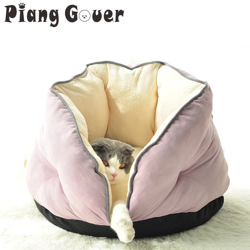 

Autumn Winter Warm Cat Sleeping Bags Pet Beds Puppy Kennel Sofa Pet House Dog Bed Cats Litter Mat Antiskid Bottom