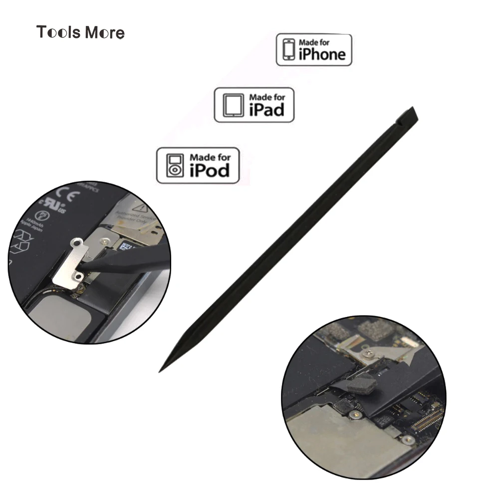 100 штук Универсальный черный палка Открытие плунжера Набор инструментов для iPhone мобильный телефон iPad планшеты Macbook ноутбук ремонт ПК