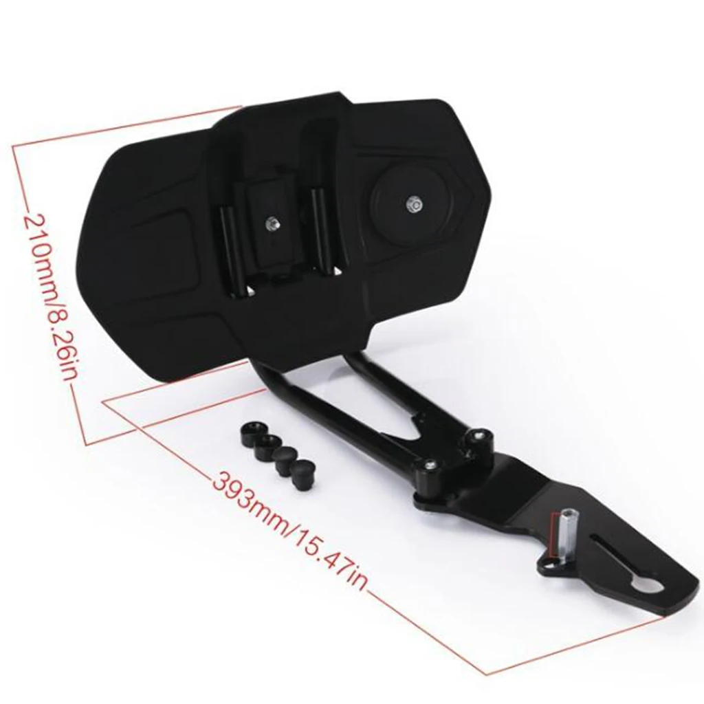 1 Set Black Motorcycle Rear Fender Bracket Motorbike Mudguard For Honda NC700/750X/750D CB400/500X CBR650/1000RR CRF1000  