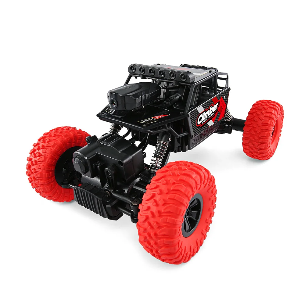 JJRC Q45 Р/У Машинки 1/18 2 4 ГГц 4WD RC внедорожных автомобилей Wi Fi FPV 480P Камера приложение