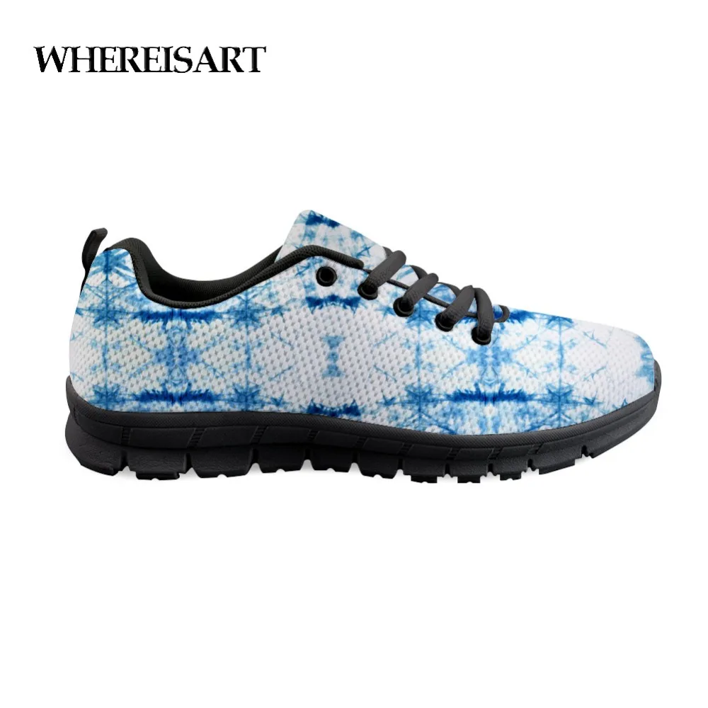 

WHEREISART Men Fashion Shoes Tribal Pattern Shoes Men 2019 Cushioning Sneakers Teen Boys Simple Design Shoes Men Air Chaussure