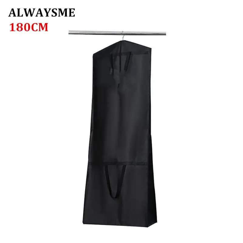 

ALWAYSME 180CM Thicker Universal Wedding Dress Foldable Storage Bag Cover Home Dress Clothes Cover Case Dustproof Protector Bag