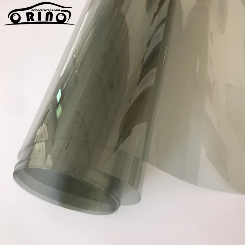 

Grey Car Window Film Insulation Solar Tint Stickers UV Reflective VLT 70% 2 ply Solar Protection Film Size 50X200/300/500CM