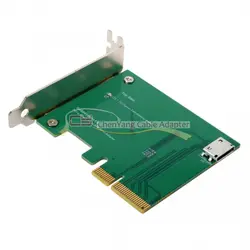 10 шт./CY PCI-E 3,0x4 для Oculink SFF-8612 SFF-8611 хост-адаптер для диск PCIe SSD с низкий кронштейн