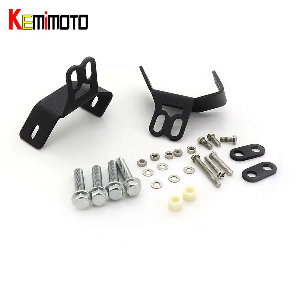 Светодиодный кронштейн KEMiMOTO для Polaris RZR 800 900 1000 светильник UTV Brackrt двойной