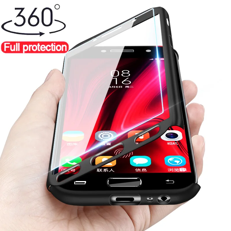 

Anti-knock 360 Protective Case For Samsung Galaxy A7 A6 A8 Plus J4 J6 2018 Case For Samsung J5 J7 J3 2016 2017 J2 J7 Prime Case