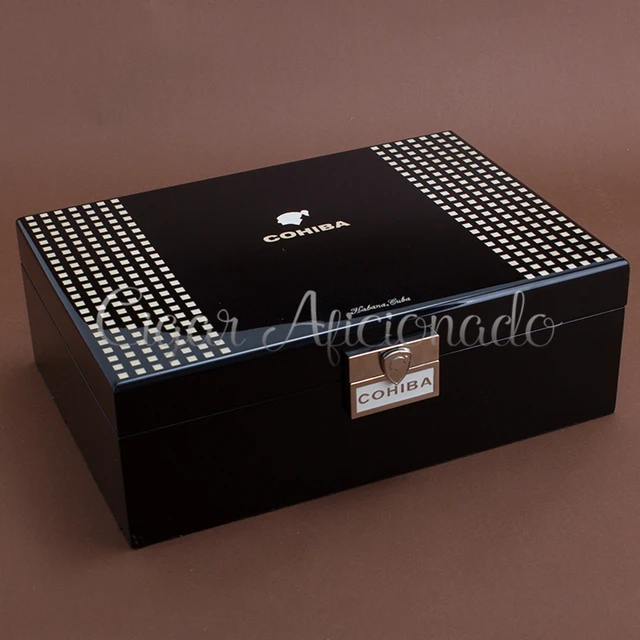 Edición Limitada COHIBA BEHIKE Cedar Piano Acabado Humidor De Puros de