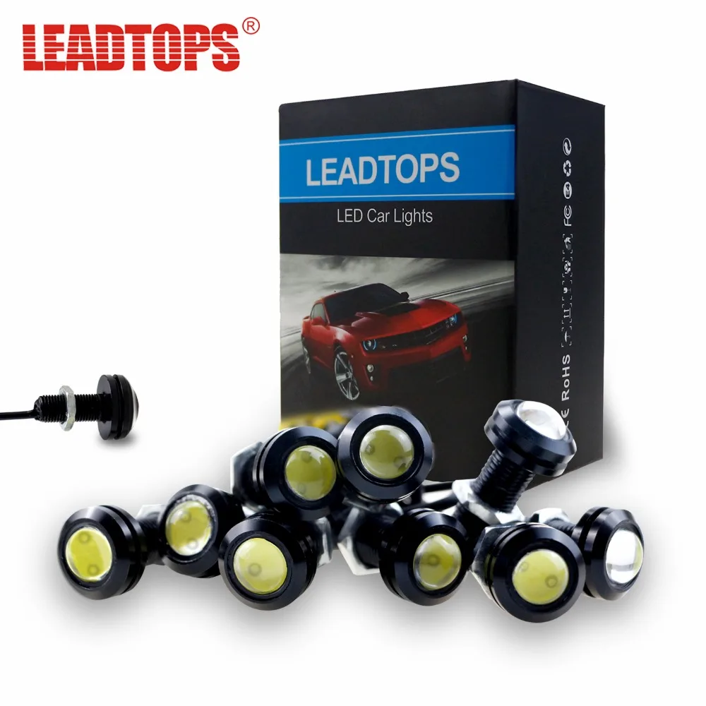 LEADTOPS 10ps 18 мм DRL светодиодный светильник с глазами орла источник s
