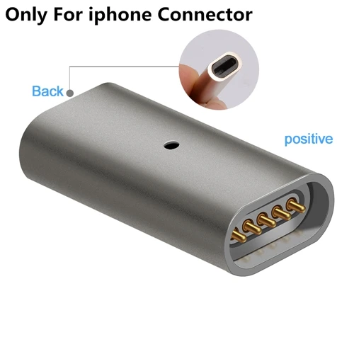 For iphone Adapter Олаф Mirco USB магнит с разъемом адаптер Micro USB для type-C для iPhone Mrico USB кабель для зарядного устройства магнитные адаптеры для мобильных телефонов - Тип штекера: For iphone Adapter