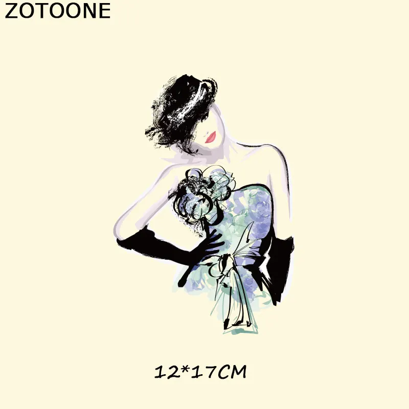ZOTOONE милые Пластыри для маленьких девочек с изображением ангела утюжок передачи