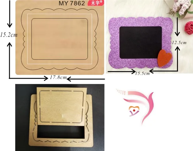 

Removable frame/3 new wooden mould cutting dies for scrapbooking Thickness-15.8mm