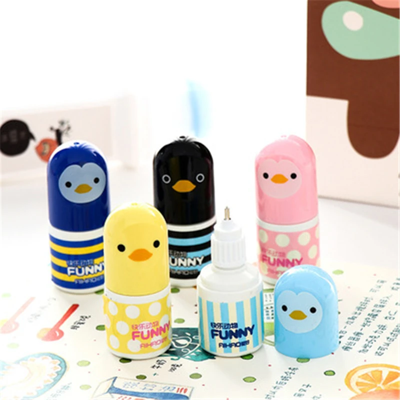 

DL Happy animal correction liquid modified liquid student stationery 6529 office stationery wholesale student supplies
