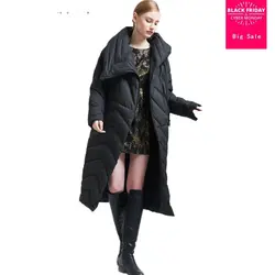 Оптовая продажа 2019 новые зимние модные женские пальто большой двор молния шить тонкий пальто женщин средней длины теплые куртки wj909