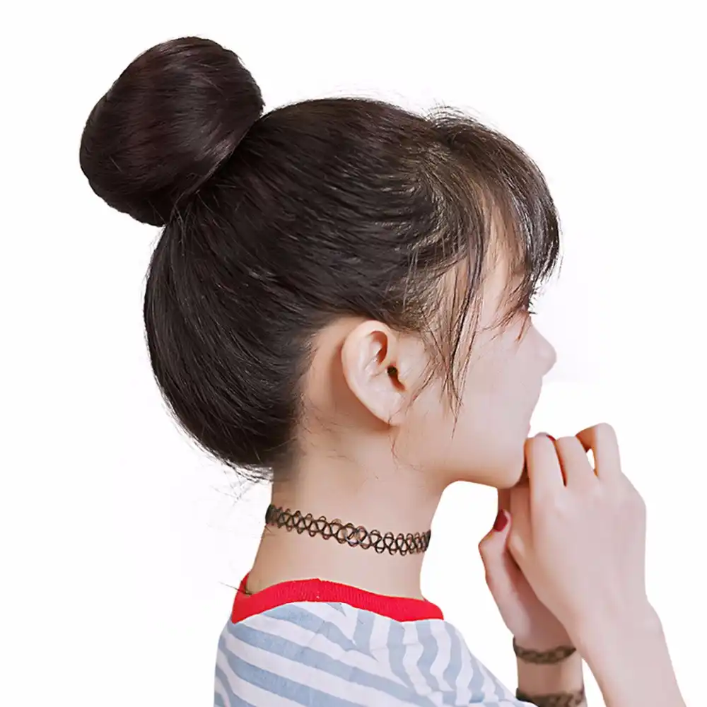 Wtb Termostojkie Sinteticheskie Shinon S Zazhimom Dlya Narashivaniya Volos Korotkie Pryamye Volosy Zhenskie Pricheski Aliekspress