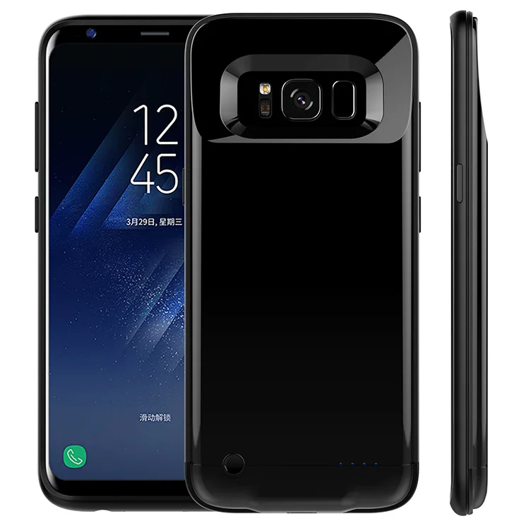 Чехол для внешнего зарядного устройства большой емкости для samsung S8 S8 plus s8+ чехол для внешнего зарядного устройства