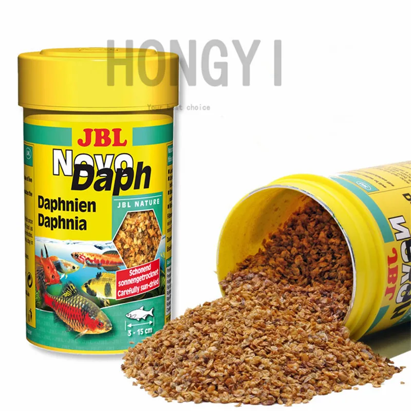 HONGYI/1 шт JBL натуральный daphnia сублимированный воды блохи аквариумных рыб небольшой