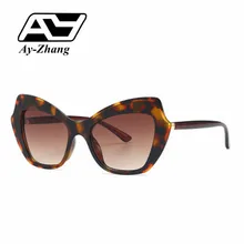 Gafas de sol de la vendimia de Ay-Xiamen todo-juego gafas de sol de diseño de carácter Individual de moda marco completo gafas de sol para las mujeres