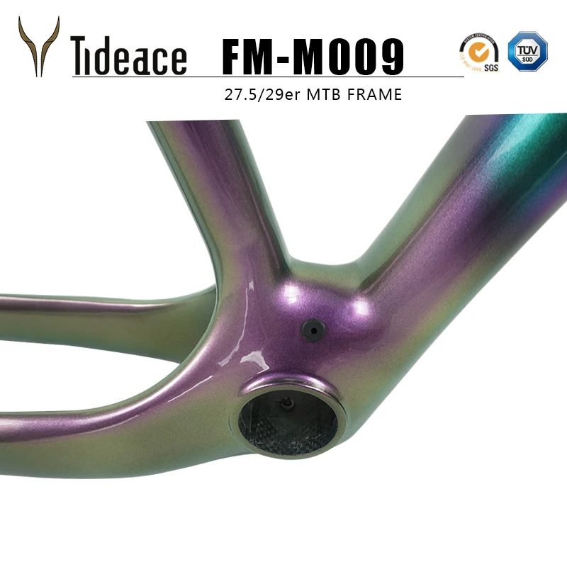 Perfect 29er/27.5er Chameleon mixed color Carbon Mountain Bike Frame MTB Frame 27.5 Carbon Fiber MTB Frame 650B  Carbon MTB Frame 27.5er 5