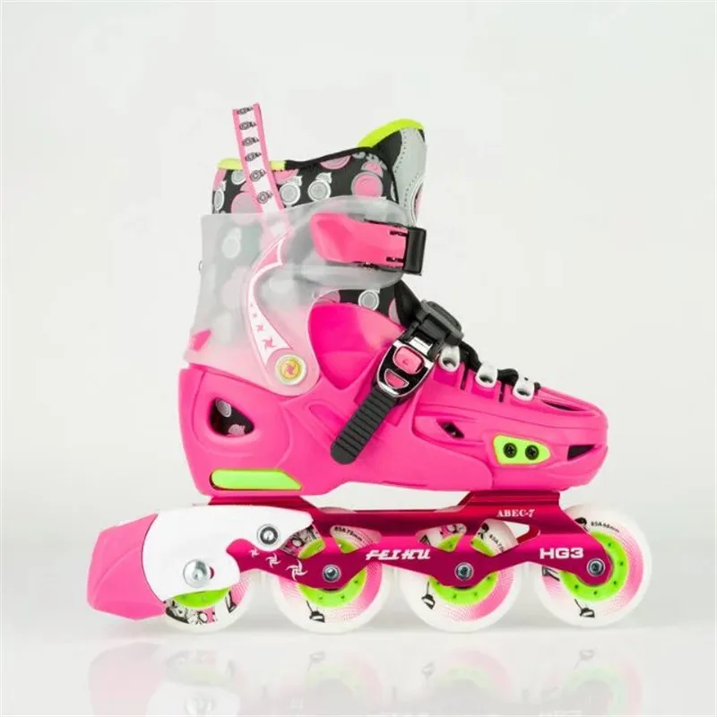 [كيد مضمنة] احذية رياضية أحذية الوردي الأزرق الأحمر الأسود يورو 29 إلى 36 حجم للتغيير التزلج حقيبة كهدية ل سيبا