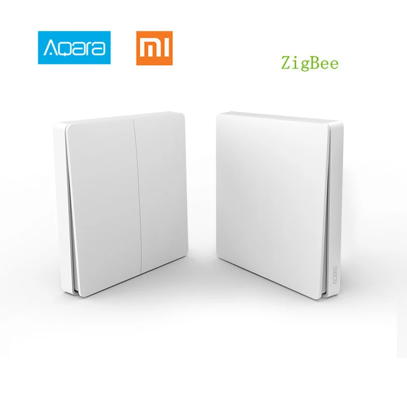 

Hot Sale Xiaomi Aqara Smart Switch Light Remote Control ZiGBee wifi Wireless Key Wall Switch work with mijia Mi Home APP