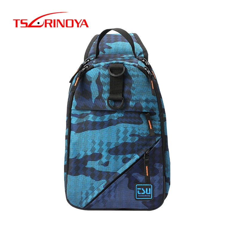 

TSURINOYA Fishing Bag Multifunctional Waterproof Outdoor 750D Nylon 32*21*9cm Fishing Gear Backpack Mochila De Pesca Sac Peche