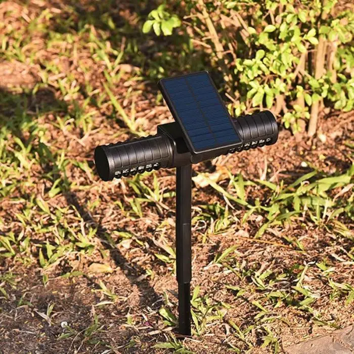 Открытый Солнечный светодиодный садовый светильник, водонепроницаемый Москитная лампа Zapper TB распродажа