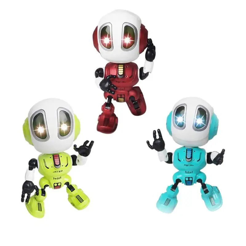 

Kids Smart Q Robot Toy Touch Head Sensor Electronic Light Sound Action Model For Early Educational Kids Toy
