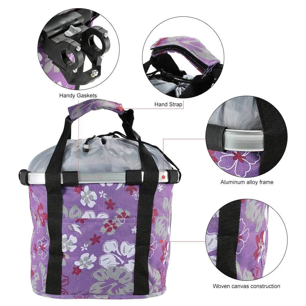 Top Lixada Bicycle Basket Pouch Bike Bags Bicycle Front Bag Pet Carrier Cycling Top Tube Frame Front Carrier Bag Aluminum Alloy 6 Top Lixada Bicycle Basket Pouch Bike Bags Bicycle Front Bag Pet Carrier Cycling Top Tube Frame Front Carrier Bag Aluminum Alloy 6