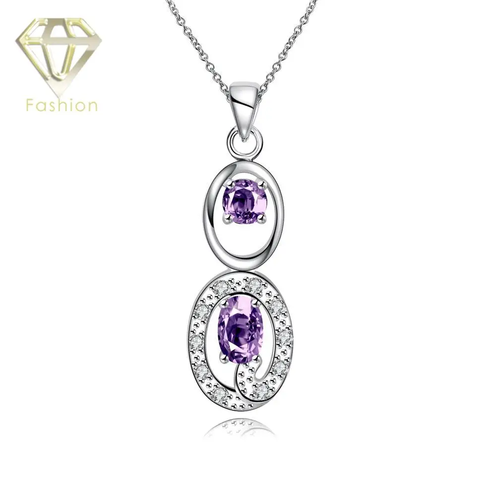 Best Jewelry Stores Hot Sale 4 Color Styles Silver Plated Women Luxury