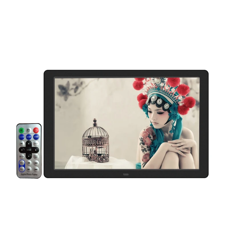 

12 Inch LED Backlight HD 1280*800 Full Function Digital Photo Frame Electronic Album digitale Picture Music Video