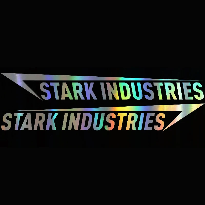 2 шт. наклейки Marvel Мстители Железный человек Старк промышленные полосы тела