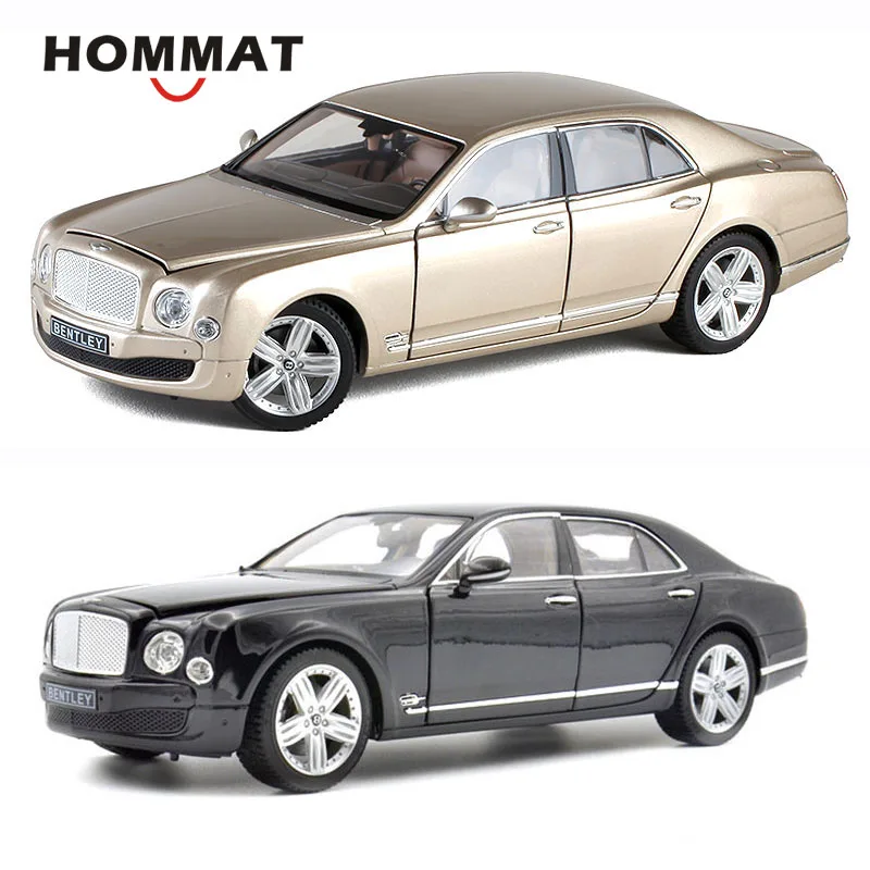 

HOMMAT Simulation 1:18 Bentley Mulsanne Limousine Alloy Diecast Model Car Collection Toy Car Model Decoration Gift For Children