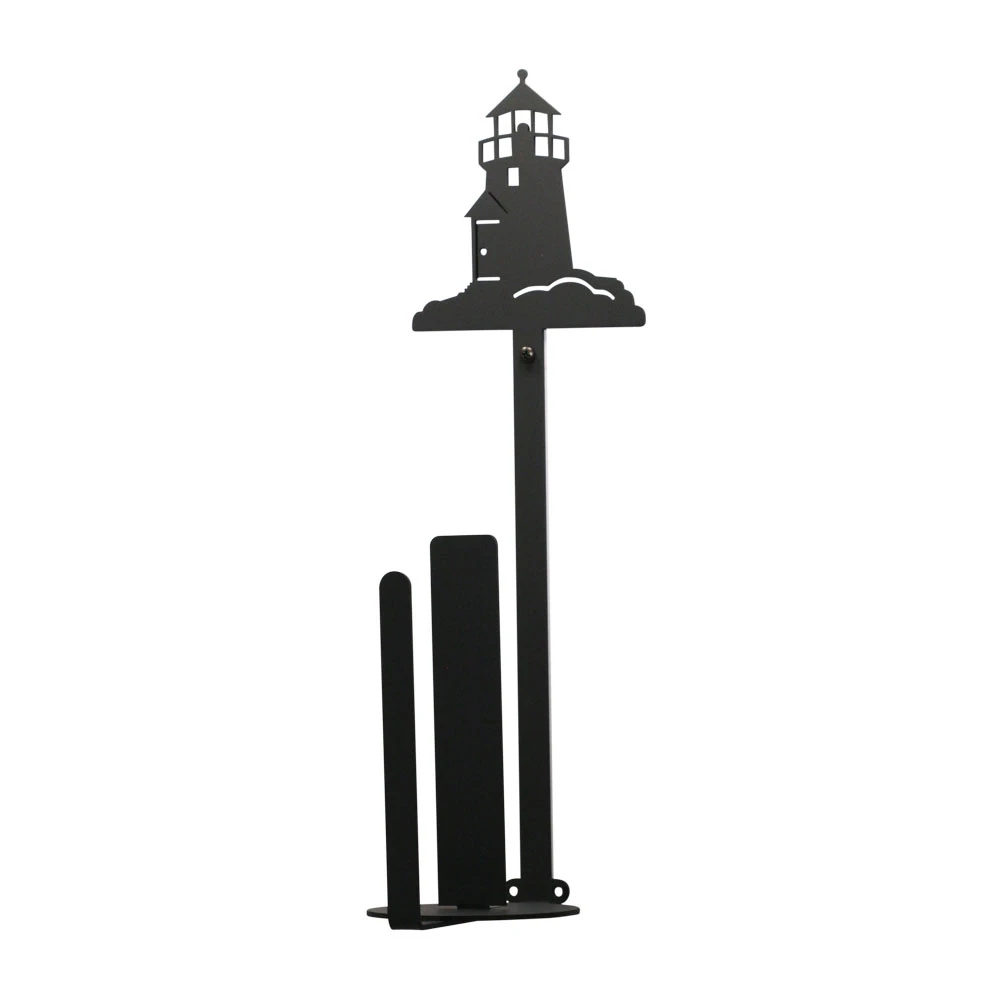 

Village Wrought Iron Lighthouse - Paper Towel Holder Holder Wall Mount